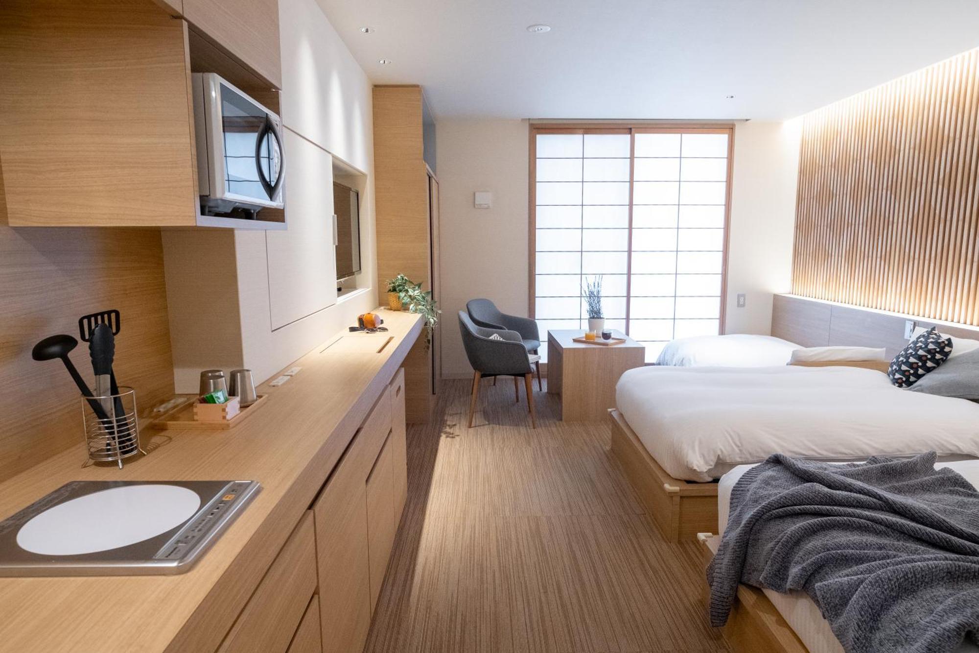 Ori Kyoto Aparthotel Bagian luar foto
