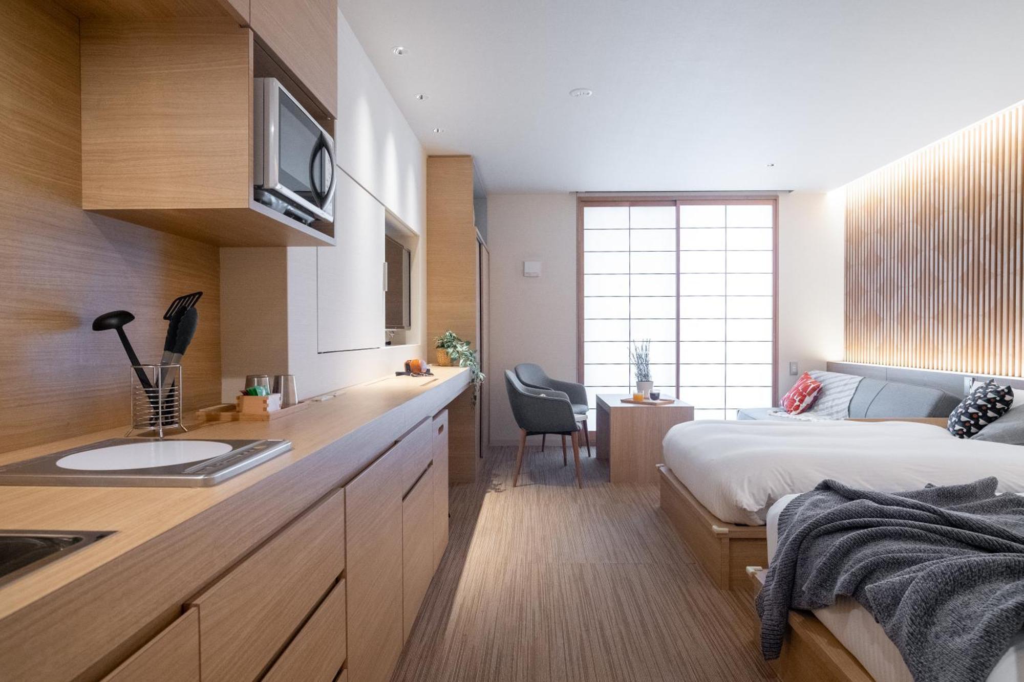 Ori Kyoto Aparthotel Bagian luar foto